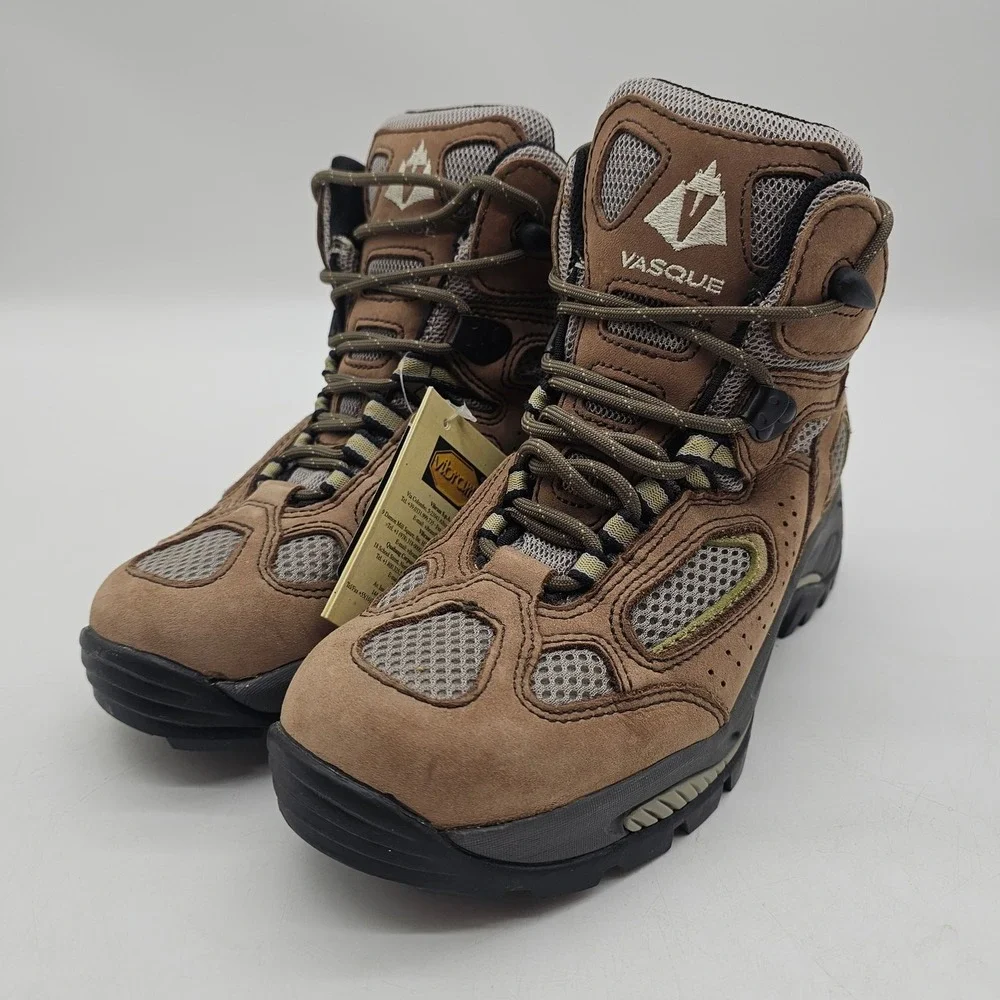 New Vasque Breeze Gore-Tex XCR Hiking Boot Waterproof Leather Mesh Women Sz 6.5